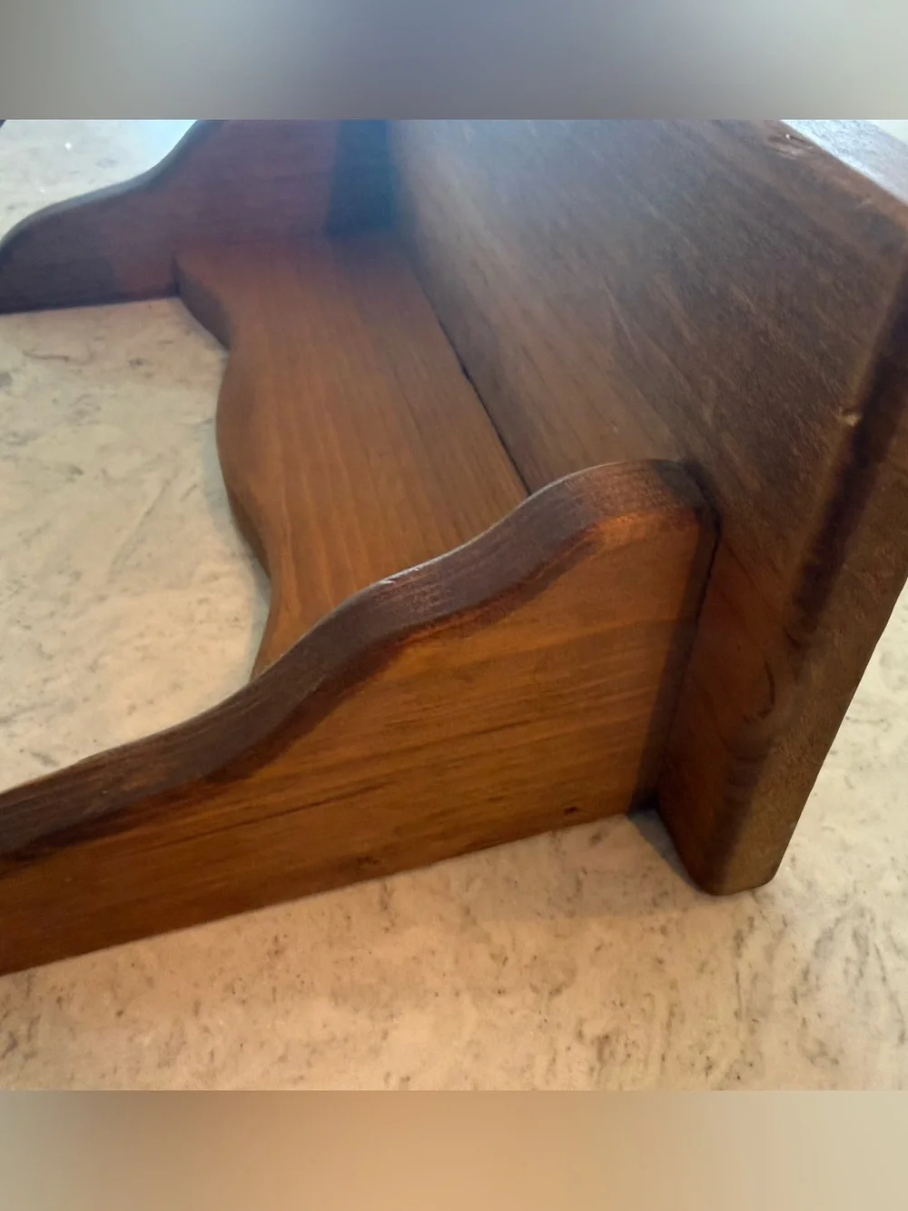 Wood shelf
